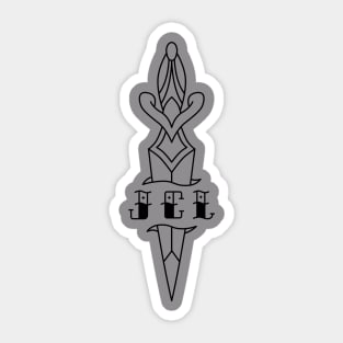 Traditional Dagger Sticker